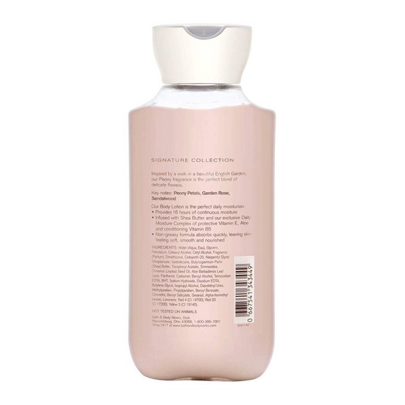 Peony Body Lotion/Bath & Body Works - Picture 3 of 3
